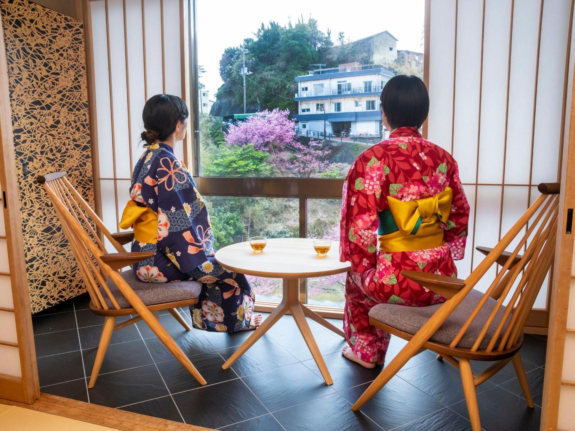 Izu Atagawa Onsen Miharuya Hotel Higashiizu Eksteriør billede